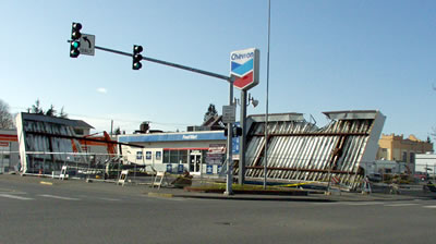 Chevron demolition