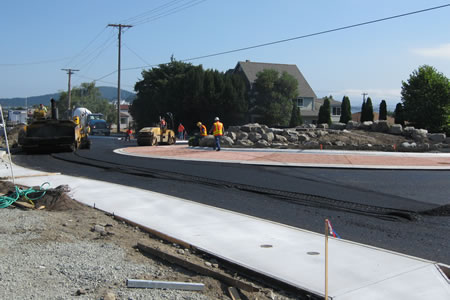 Roundabout nearly done 2009-0722_roundabout.jpg