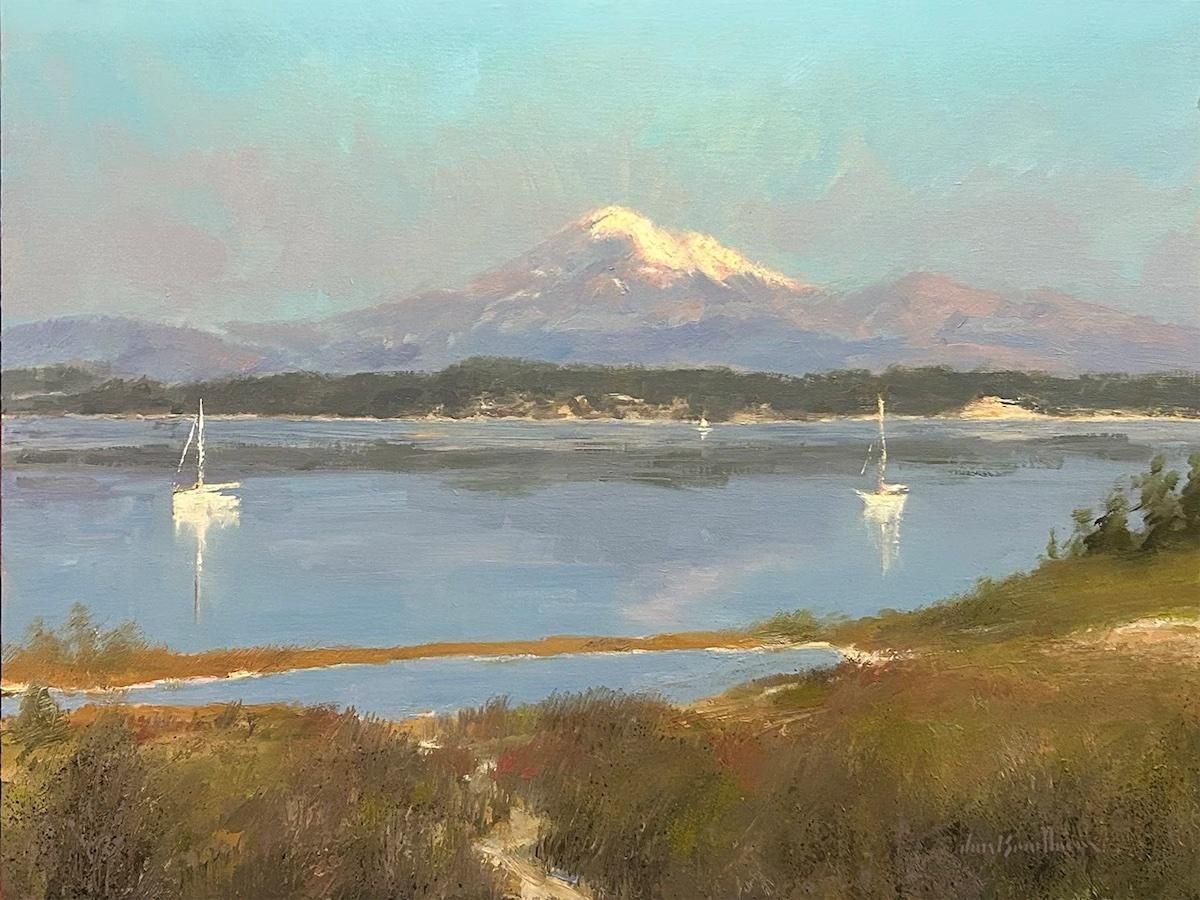 photo: Island of Views by Jon Badham, at Scott Milo Art Walk this Friday Evening