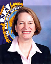 Bonnie Bowers at FBI Academy Bonnie Bowers
